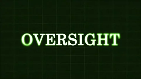 Concept Words Oversight RGB Dynamic Effect Kinetic Typography Text Animation Video stock 327725841