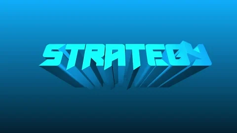 Concept Words Strategy, Insane 3D Typography Motion Graphic Text Reveal Vidéo 326643762