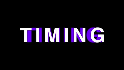 Concept Words Timing, Smooth Bouncing Echo Effect Kinetic Typography Vidéo 324567136
