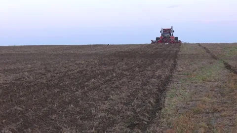 The concept of work in a fields and agriculture industry. Stock Footage 290065676
