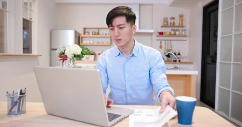 Concept of work from home Stock Footage 137623490