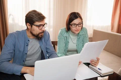 Concept of work from home, remote learning and online marketing 스톡 사진