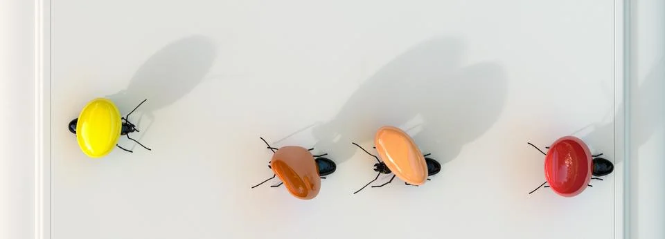 Concept work, team of ants Stock Illustration
