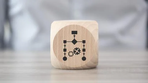 Concept of workflow Stock Photos
