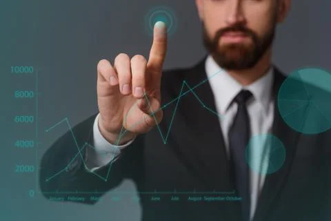 Concept of working on a strategy Stock Photos