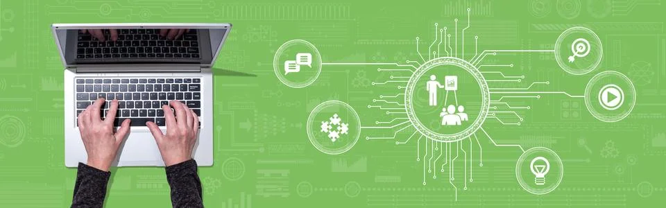 Concept of workshop Foto stock