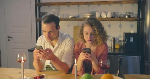 Conception of boring romantic date Stock Footage 114118239