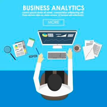 Concepts for business statistics and analytics イラスト素材