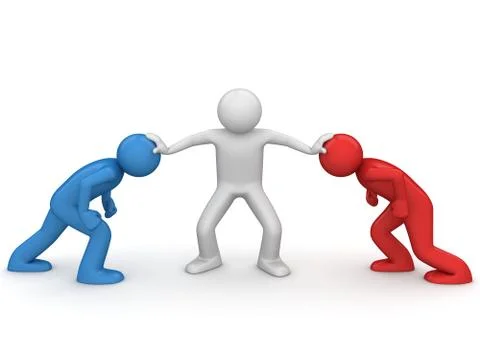 Concepts collection - restraining force Illustrazione stock