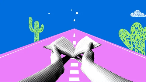 Concepts of creativity, learning, education and love of reading Stock Footage 328411429