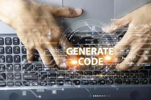 Concepts, development of artificial intelligence and self-learning of artif.. Stock Photos