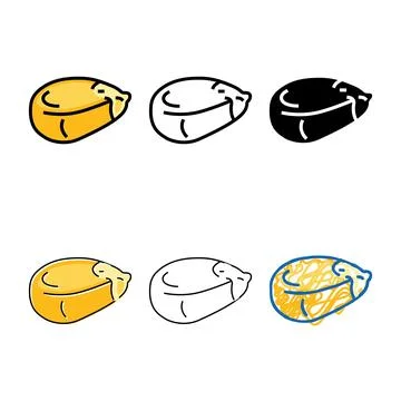 Concepts grain corn color icon vector Stock Illustration