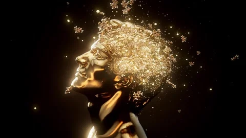 Conceptual 3D animation of a happy man with visible brain and caffeine and ha Stock Footage 335119956
