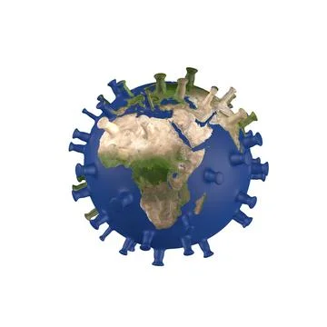 Conceptual 3D illustration on the theme of the capture of the entire planet b Stock Illustration