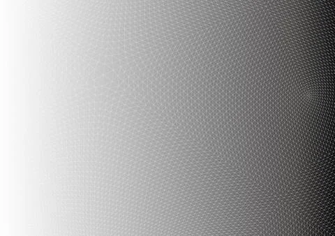 Conceptual 3D wire frame human male head Stock Illustration