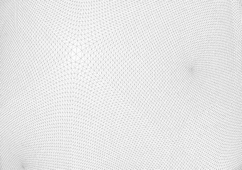 Conceptual 3D wire frame human male head Stock Illustration