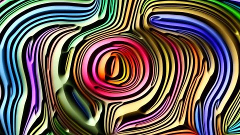 Conceptual Abstract Shapes Stock Illustration