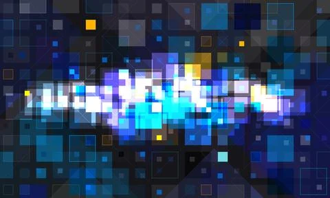 Conceptual abstract structural theme background Stock Illustration