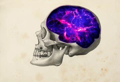 Conceptual Art Expand Thinking 스톡 일러스트