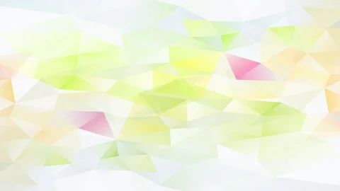 Conceptual art with mild toned triangles that look like geometric pieces of crop Stock Footage 128350071