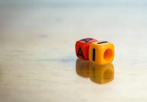 Conceptual of artificial intelligence in future information technology. Stock Photos