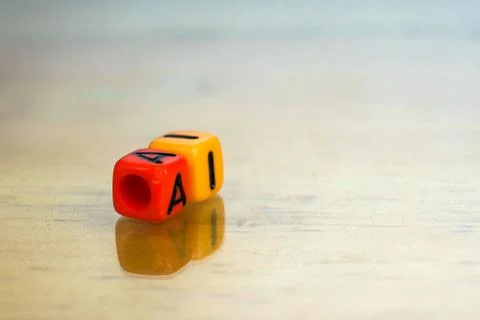 Conceptual of artificial intelligence in future information technology. Stock Photos