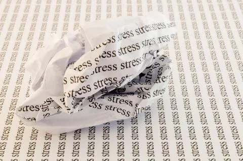 Conceptual background of stress Stock Photos