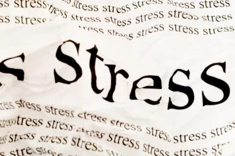 Conceptual background of stress Stock Photos
