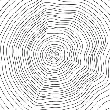 Conceptual background with tree-rings. Stock Illustration