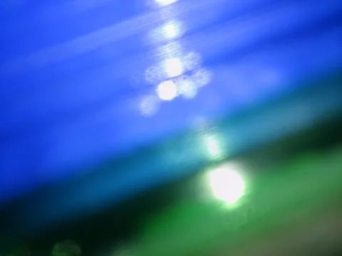Conceptual blue blurry wallpaper pattern with different elements  with shadow Stock Photos