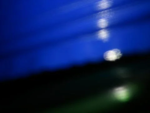 Conceptual blue blurry wallpaper pattern with different elements  with shadow Stock Photos