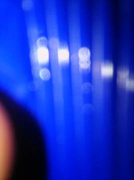 Conceptual blue blurry wallpaper pattern with different elements  with shadow Stock Photos