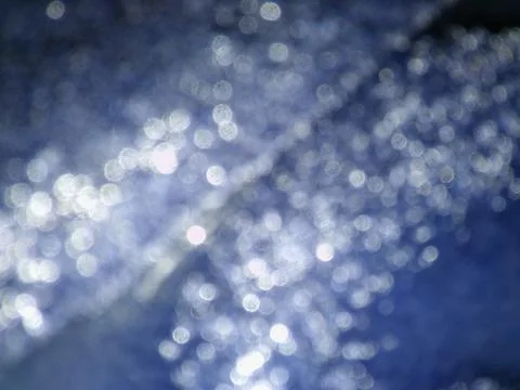 Conceptual blue blurry wallpaper pattern with different elements  with shadow Stock Photos