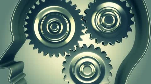 Conceptual brain while working Stock Footage 21488055