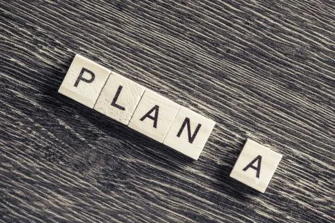 Conceptual business keywords on table with elements of game maki Stock Photos