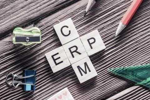 Conceptual business keywords on table with elements of game maki Stock Photos