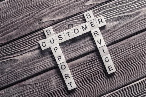 Conceptual business keywords on table with elements of game maki Stock Photos