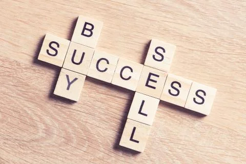 Conceptual business keywords on table with elements of game maki 스톡 사진