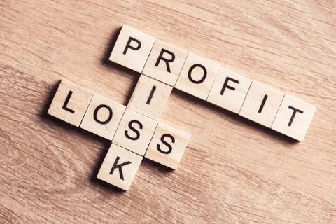 Conceptual business keywords on table with elements of game maki Stock Photos