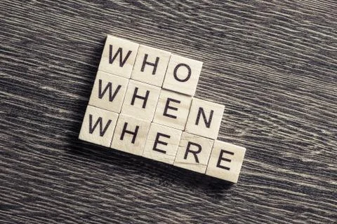 Conceptual business keywords on table with elements of game maki Stockfoto's