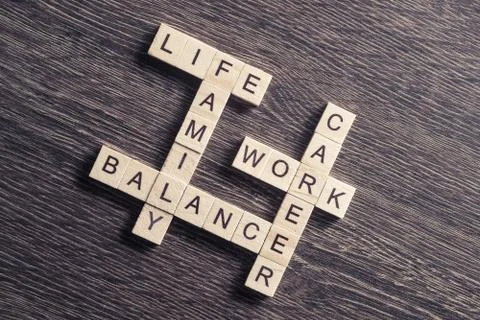 Conceptual business keywords on table with elements of game maki 库存照片