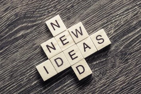 Conceptual business keywords on table with elements of game maki Foto stock