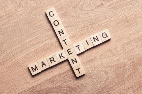 Conceptual business keywords on table with elements of game maki Stock Photos