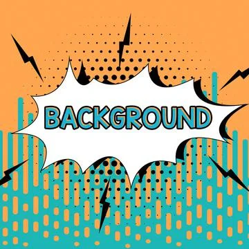 Conceptual caption Background. Business idea something that serves as a standard Illustration