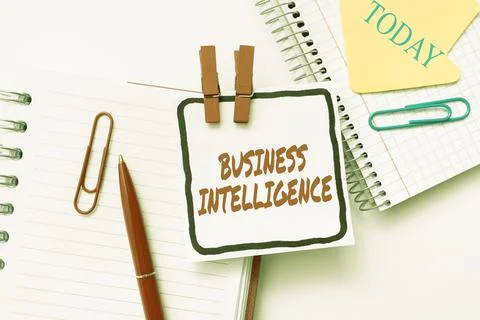 Conceptual caption Business Intelligence. Conceptual photo Best Practice of Stock Photos