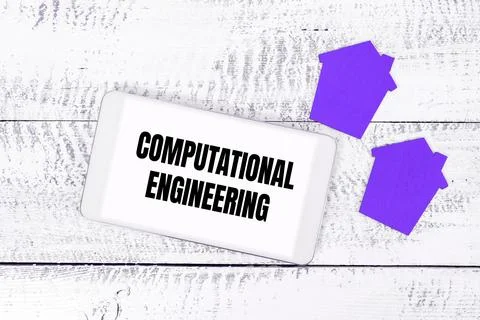 Conceptual caption Computational Engineering. Business idea Come to agreement by Stock Photos