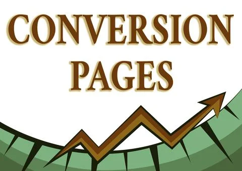 Conceptual caption Conversion Pages. Word for appears in response to clicking on イラスト素材