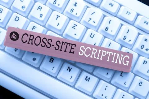 Conceptual caption Cross Site Scripting. Business approach Security Photos