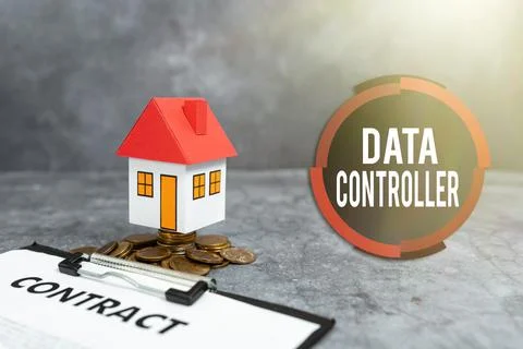 Conceptual caption Data Controller. Business overview person who determines the Stockfoto's