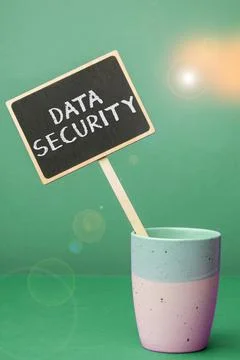 Conceptual caption Data Security. Internet Concept Confidentiality Disk Stock Photos